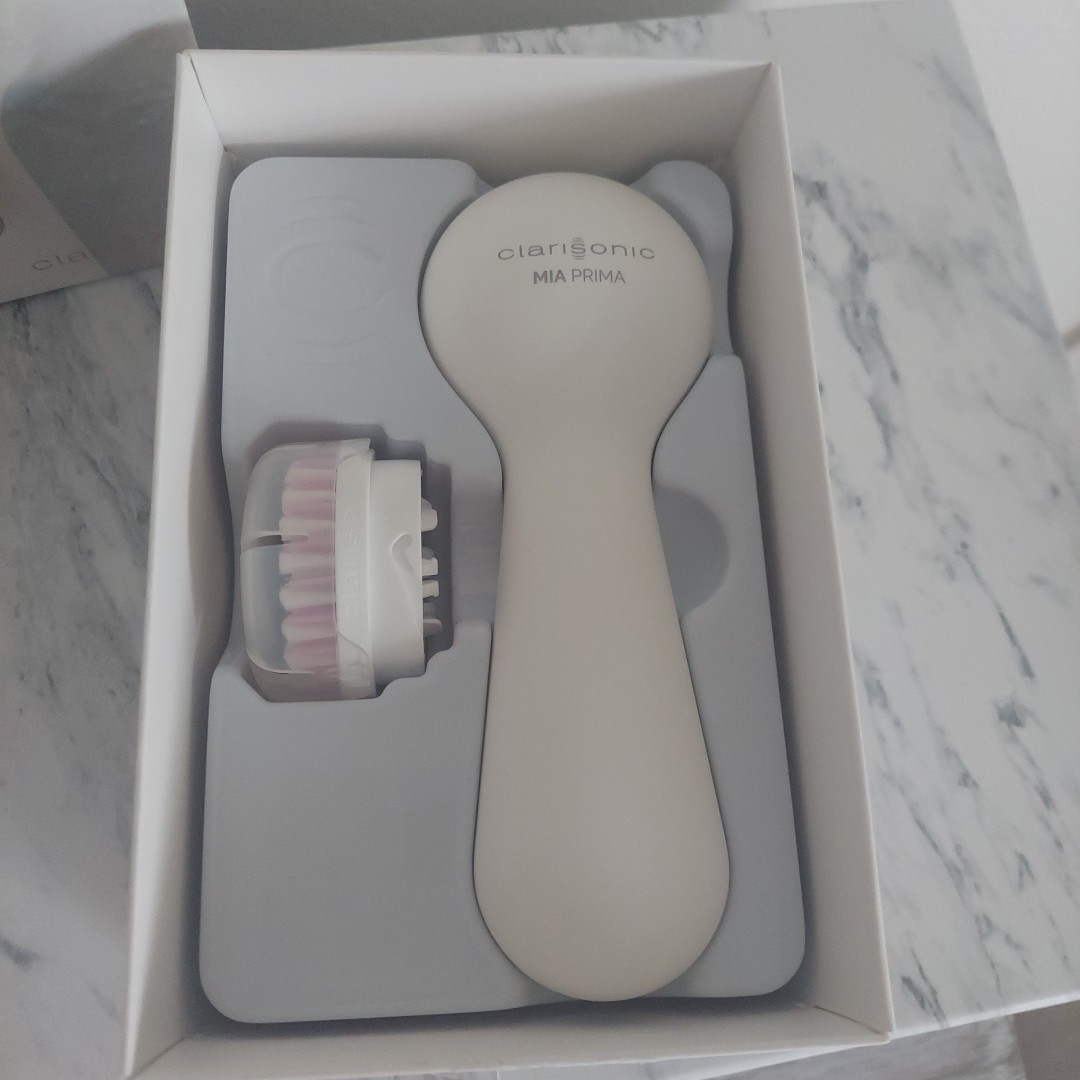 Clarisonic Mia Prima Sonic Cleansing Brush With 4 Brush Heads New