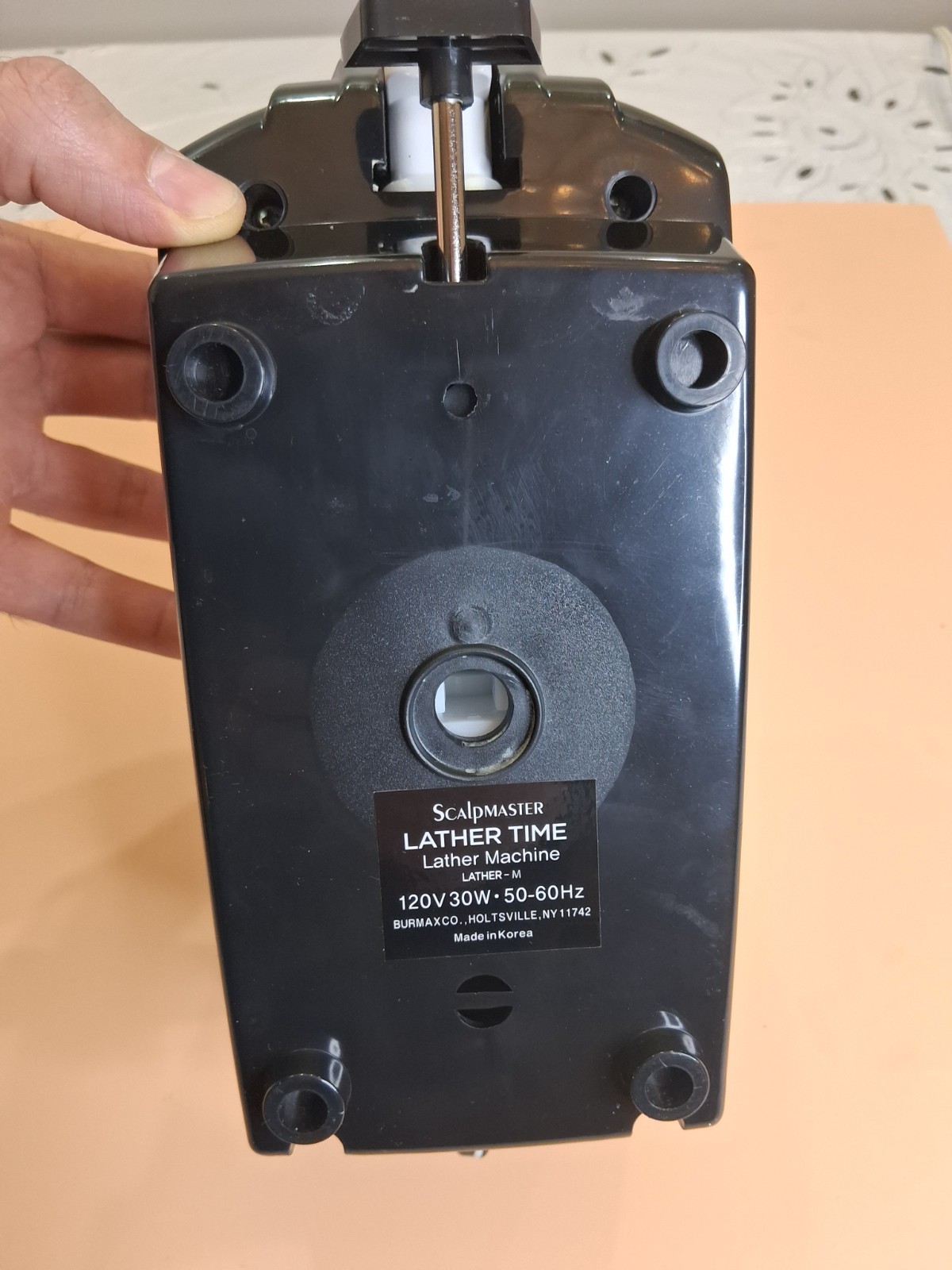SCALPMASTER Lather Time Hot Lather Machine SB-M