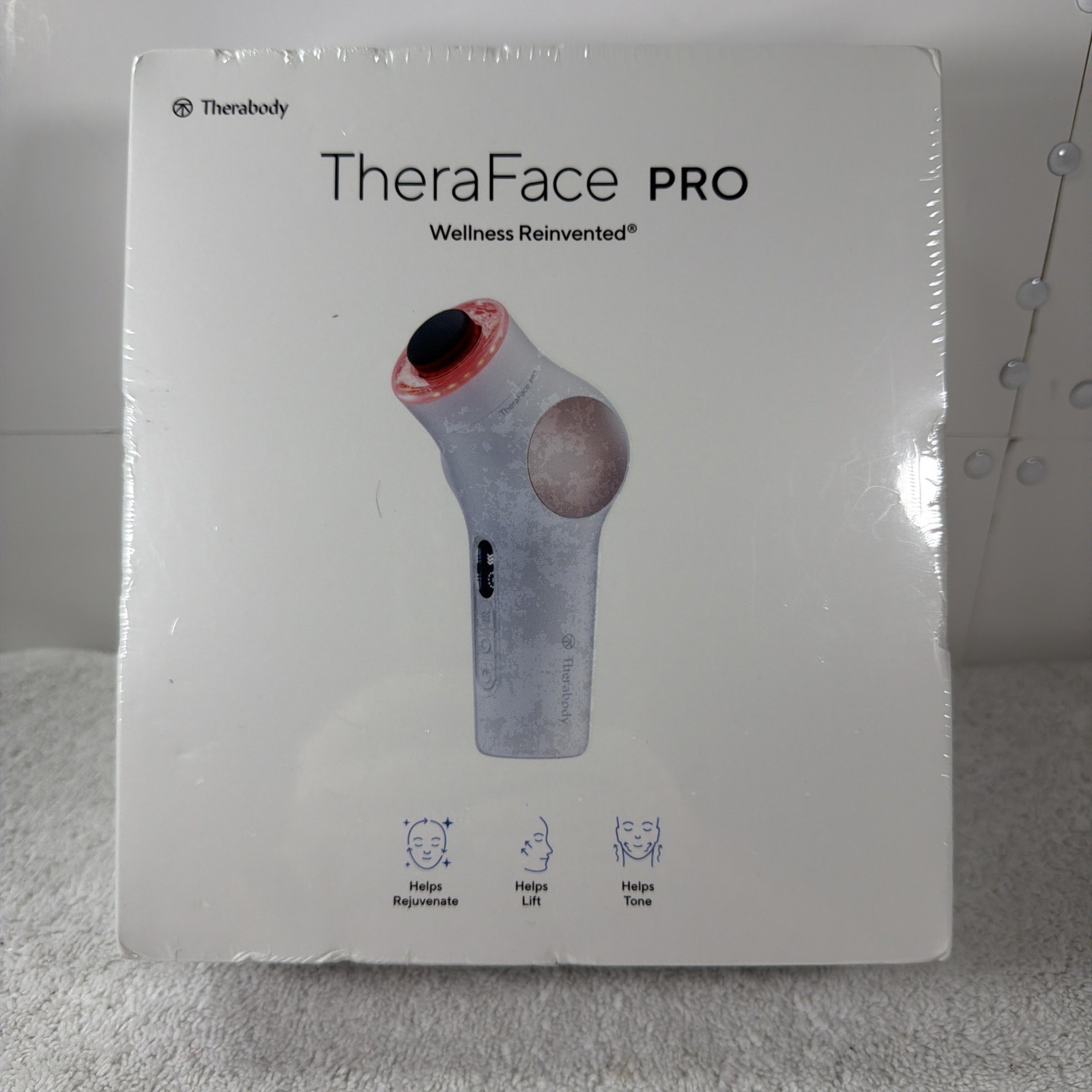 Therabody – TheraFace PRO – Multi-Use Facial Health Device – White – NEW