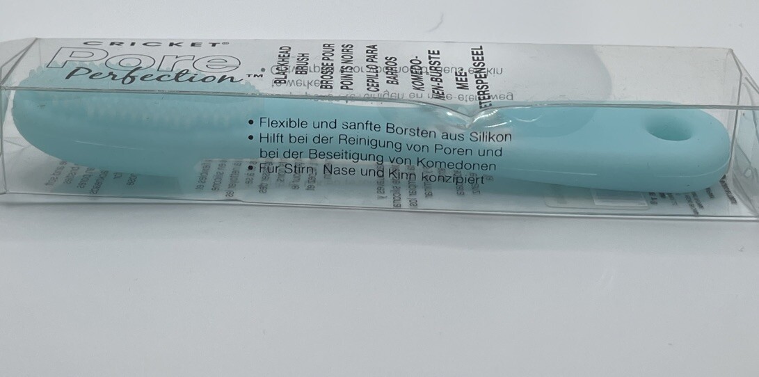 Blackhead Brush For Pore Perfection Flexible And Soft Silicone Bristles Cricket