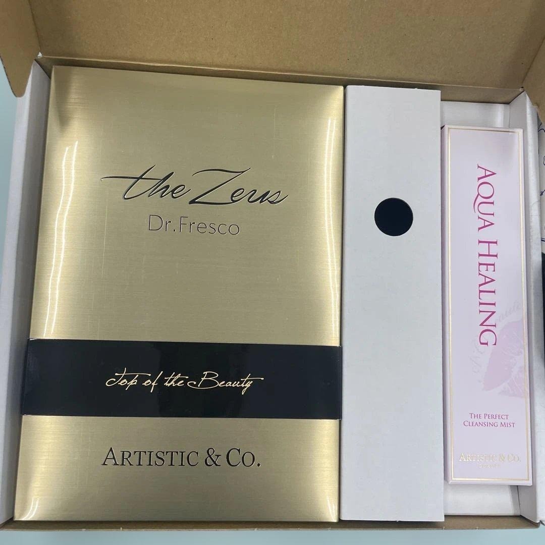 ARTISTIC&CO Dr.Fresco The Zeus Ultrasonic Facial Device Skin Scriber Japan New