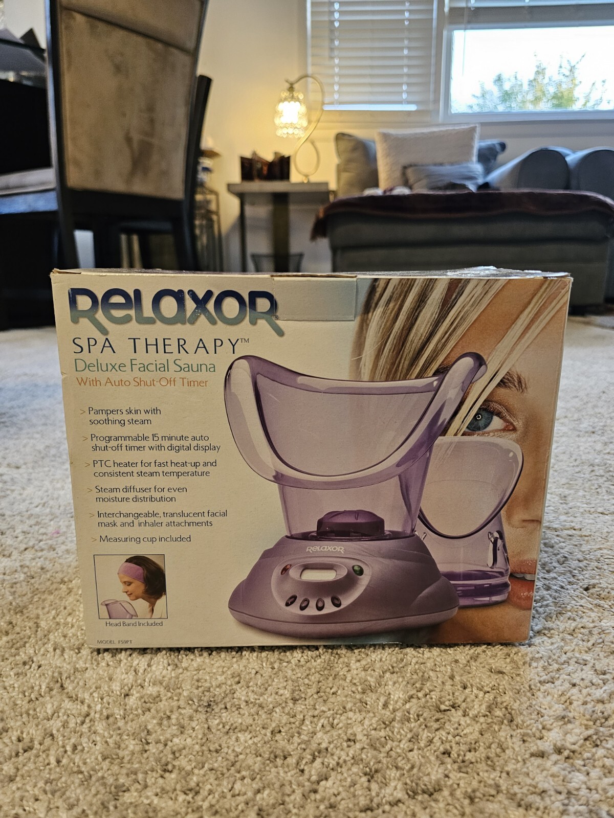 Relaxor FS9PT Facial Sauna with Digital Timer and Automatic Shut Off