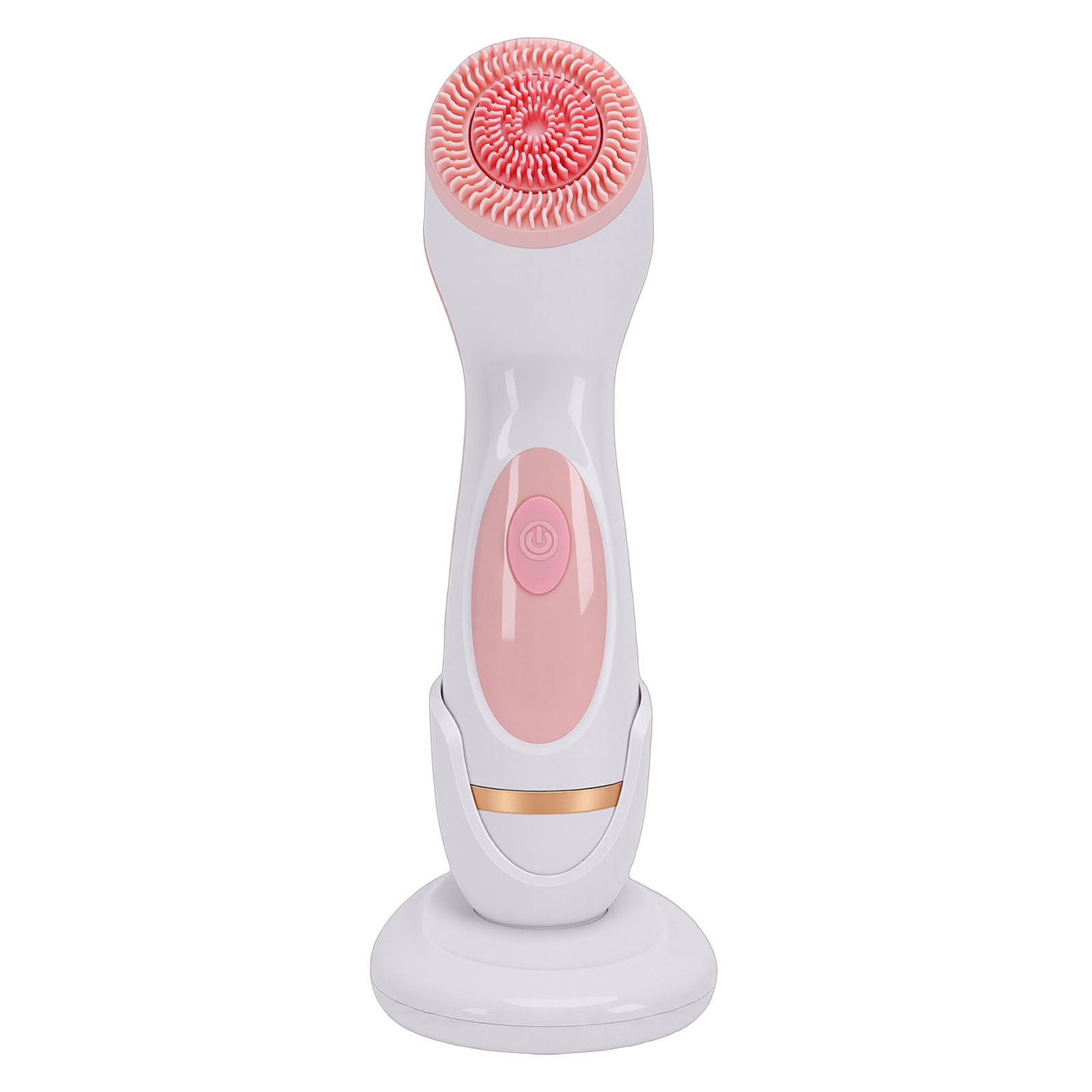 Facial Cleansing Brush Rechargeable IPX5 Water Proof Face Scrubber With 3 Head