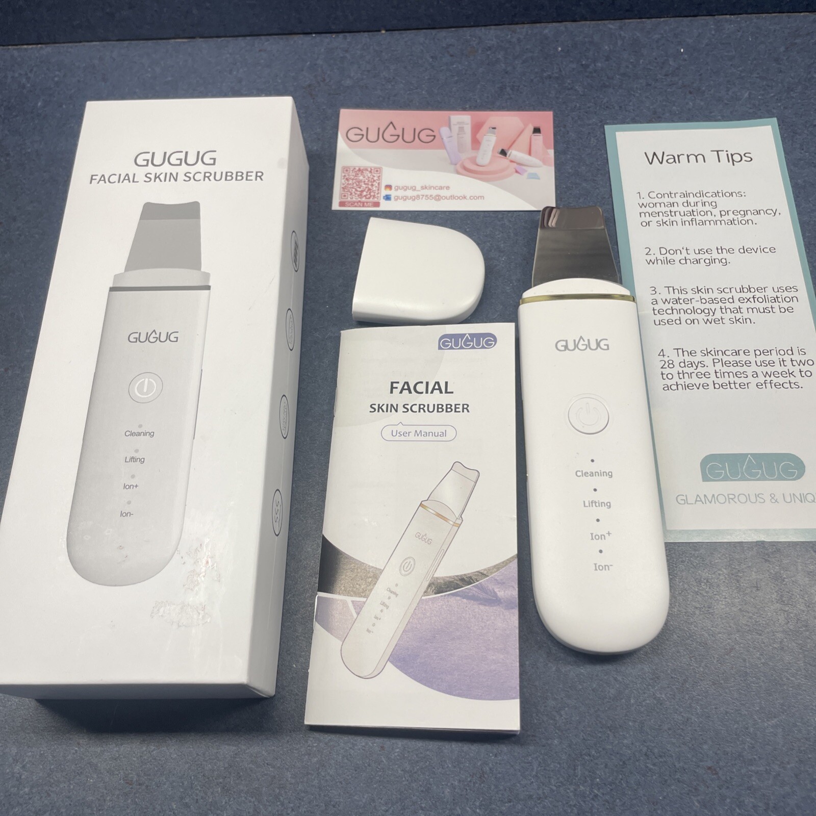 GUGUG facial skin scrubber