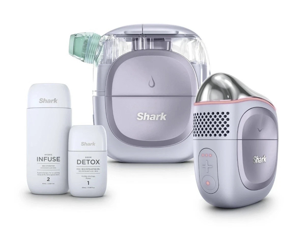Shark Facial Glow Hydro Powered Facial System, FH320PL