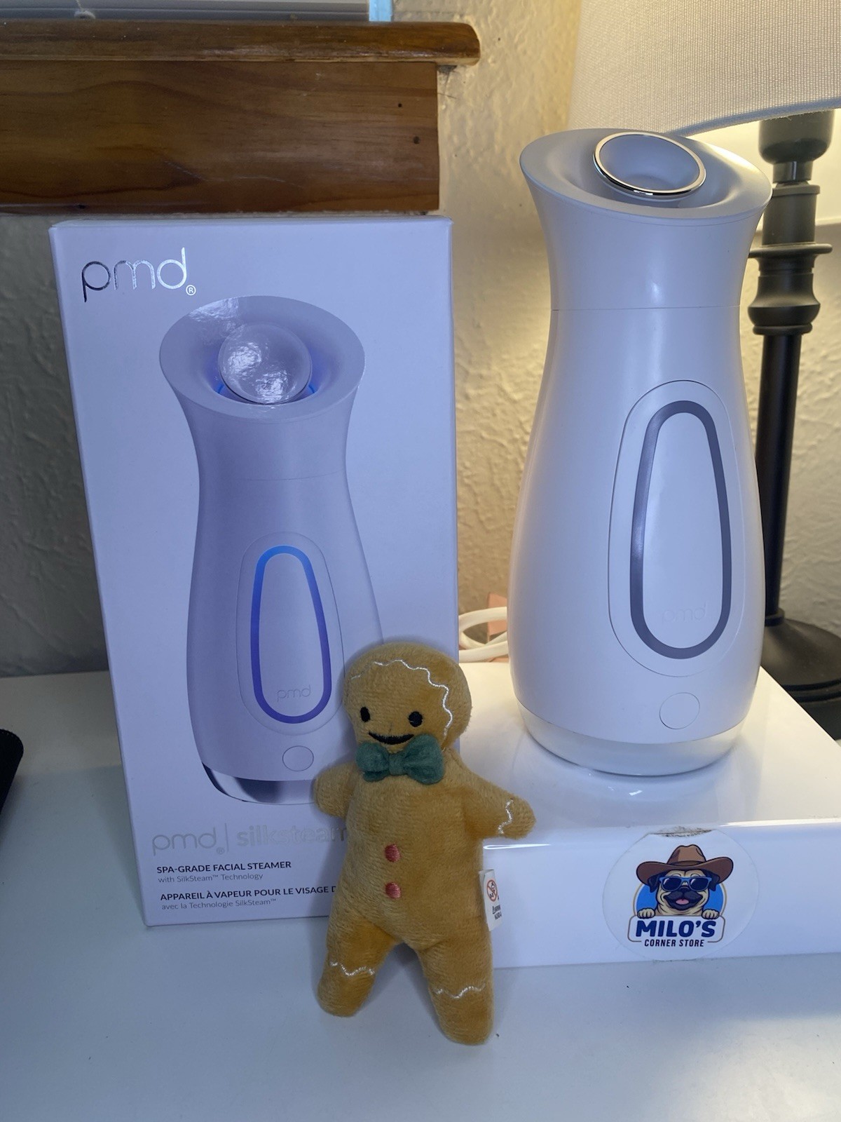 PMD SilkSteam Pro Spa Grade Facial Steamer 15min Treatment Hydrate Soften Glow.