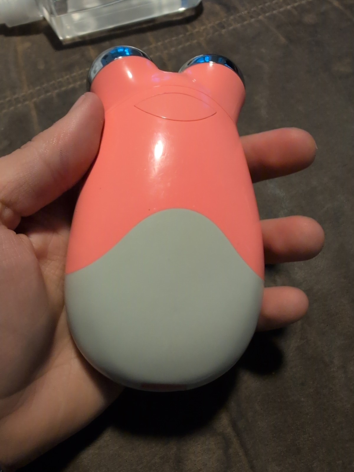 NuFace Pro Trinity Facial Toning Device Only NO CHARGER Pink
