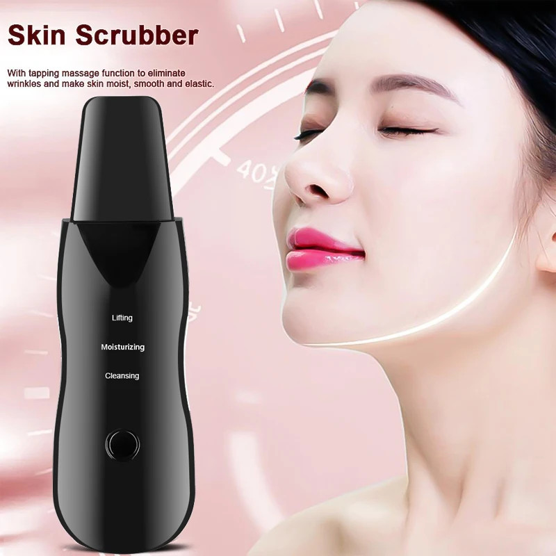 Limpiador Facial Ultrasónico Vibración Removedor Puntos Negros