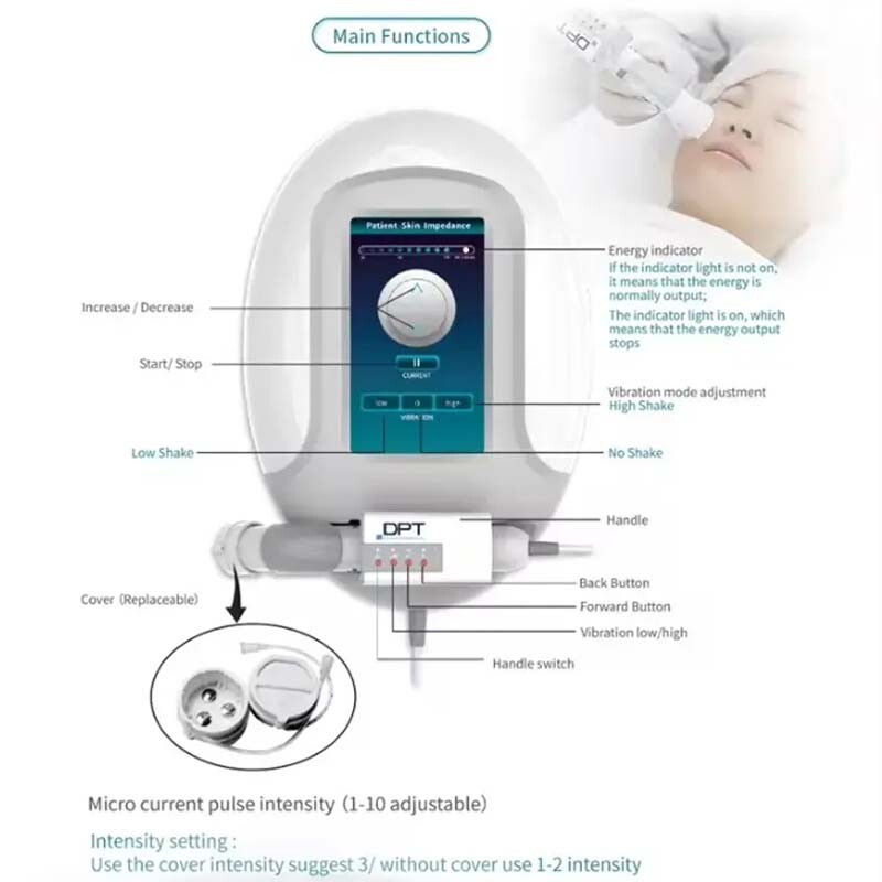 DPT Mesogun Meso Gun Negative Pressure Mesotherapy Gun