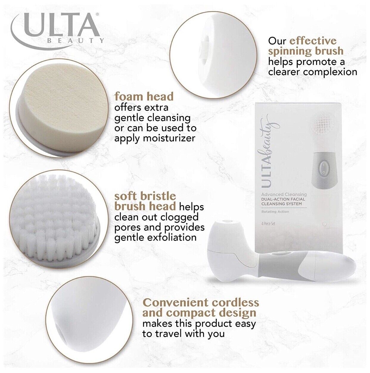 Ulta Beauty Advance Cleaning Dual-Action Cleaning System