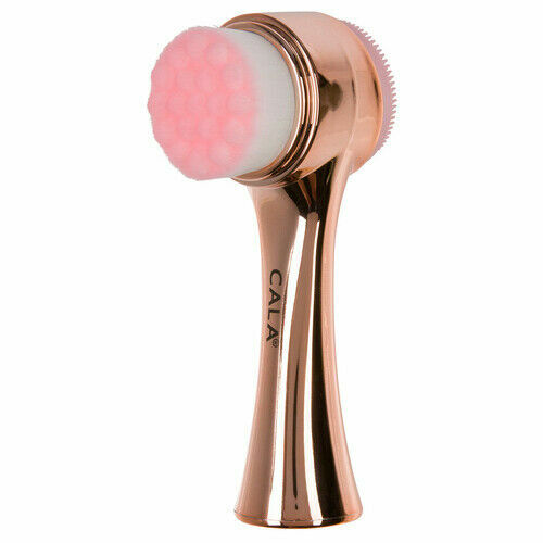 CALA OR PB: DUAL-ACTION FACIAL CLEANSING BRUSH. ASSORTED COLORS. ORG$18 SALE $12