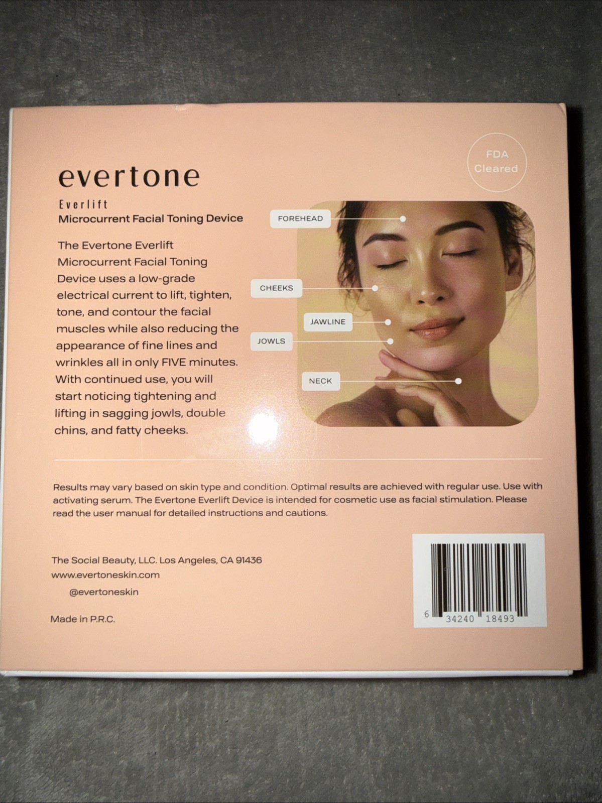 Brand New Evertone Everlift Facial Toning Device