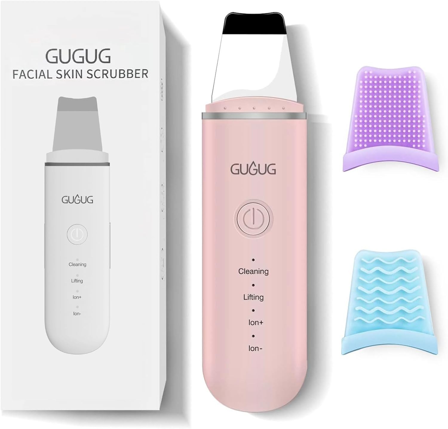 Rechargeable Stainless Steel Skin Scrubber: Ultimate Blackhead Remover & Cleaner