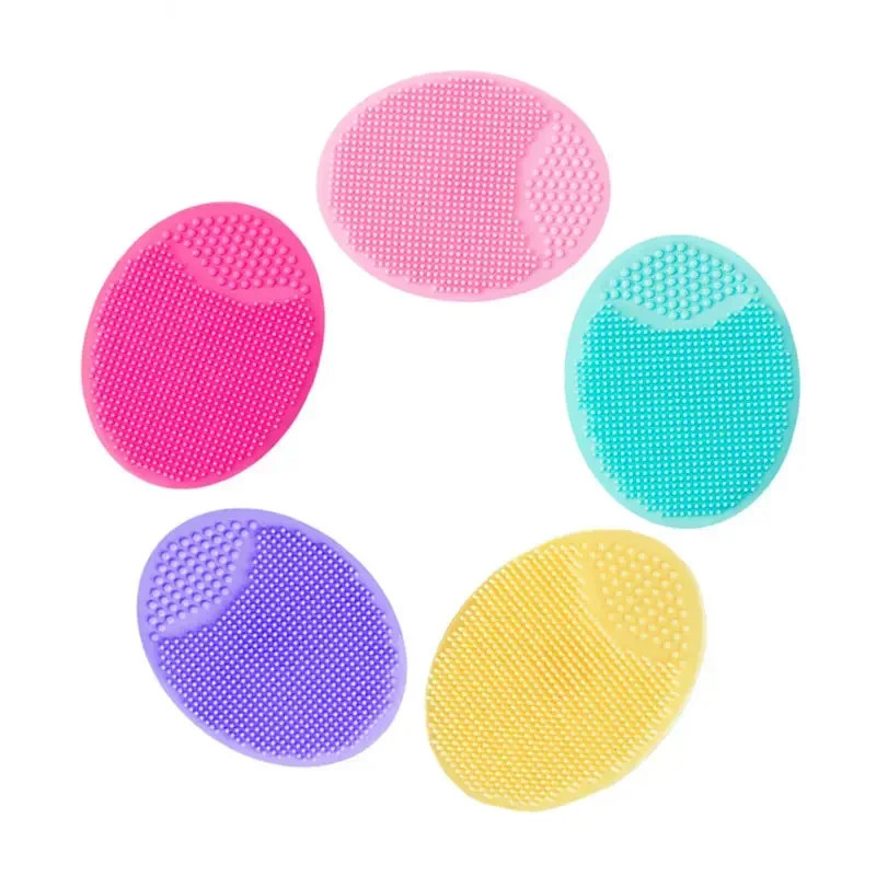 Silicone Face Scrubber Facial Cleansing Brush Face Exfoliator Blackhead Acne Fac