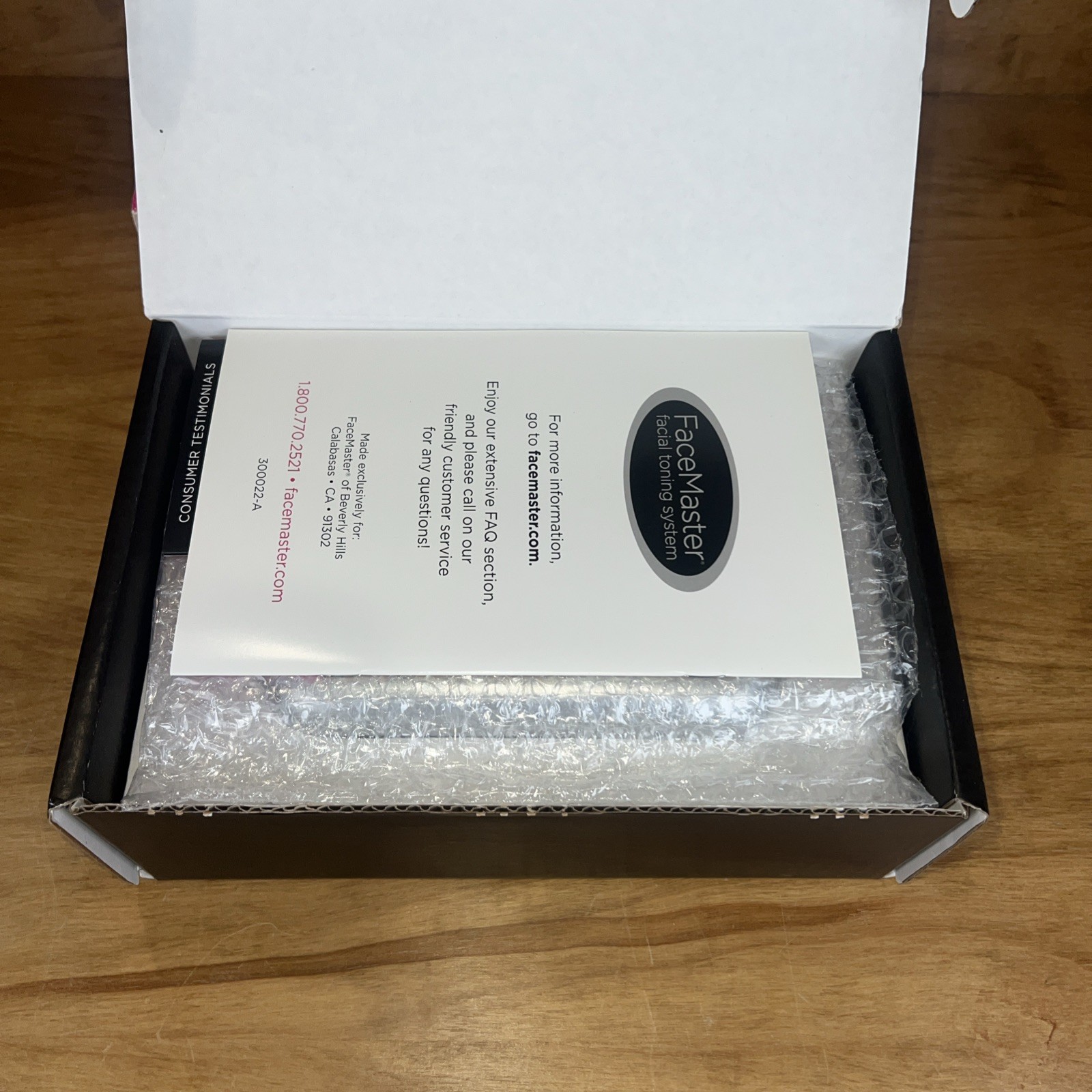 FaceMaster Platinum Facial Toning System Suzanne Somers NIB New In Box