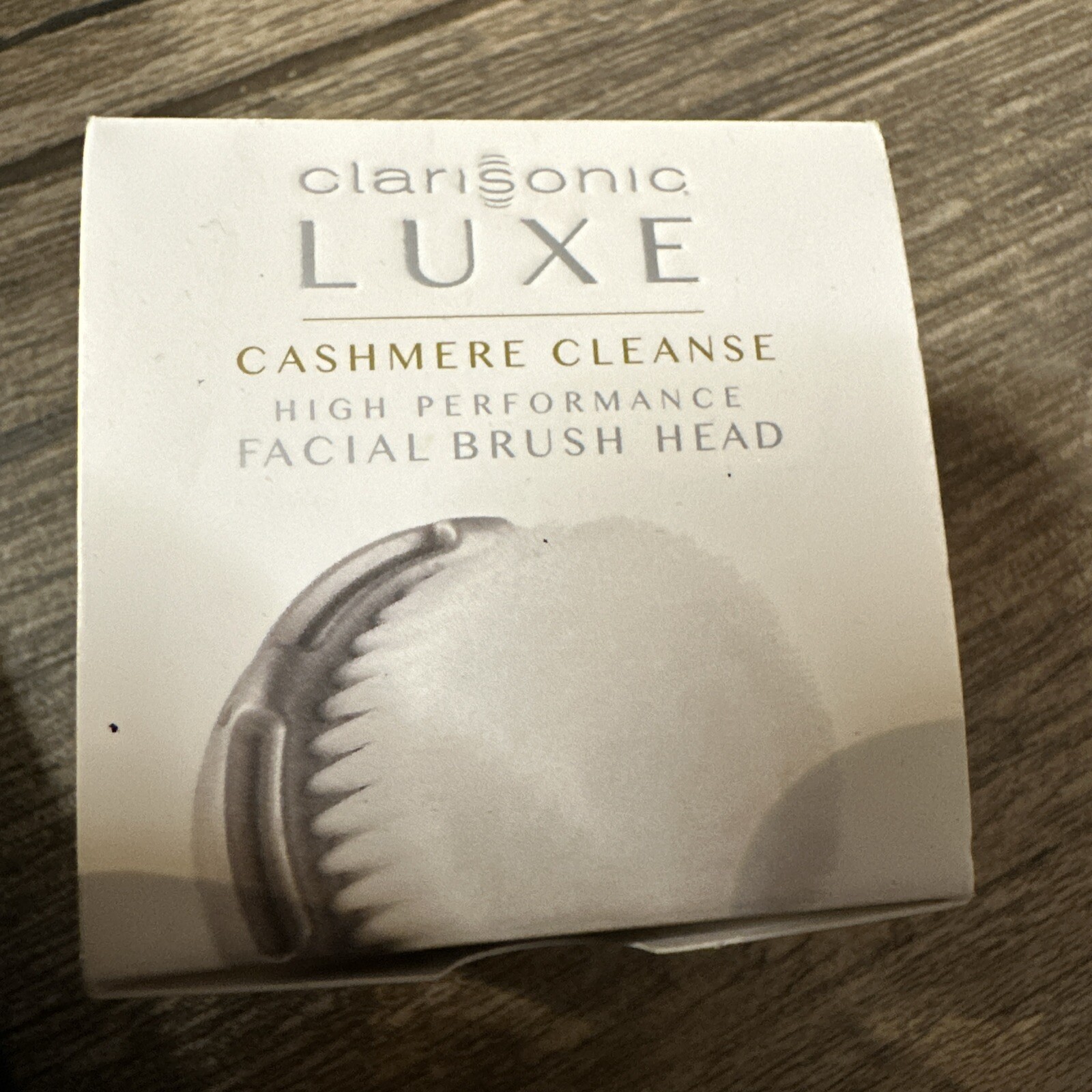 AUTHENTIC, NEW Clarisonic Luxe Cashmere Cleanse High Performance Brush Head