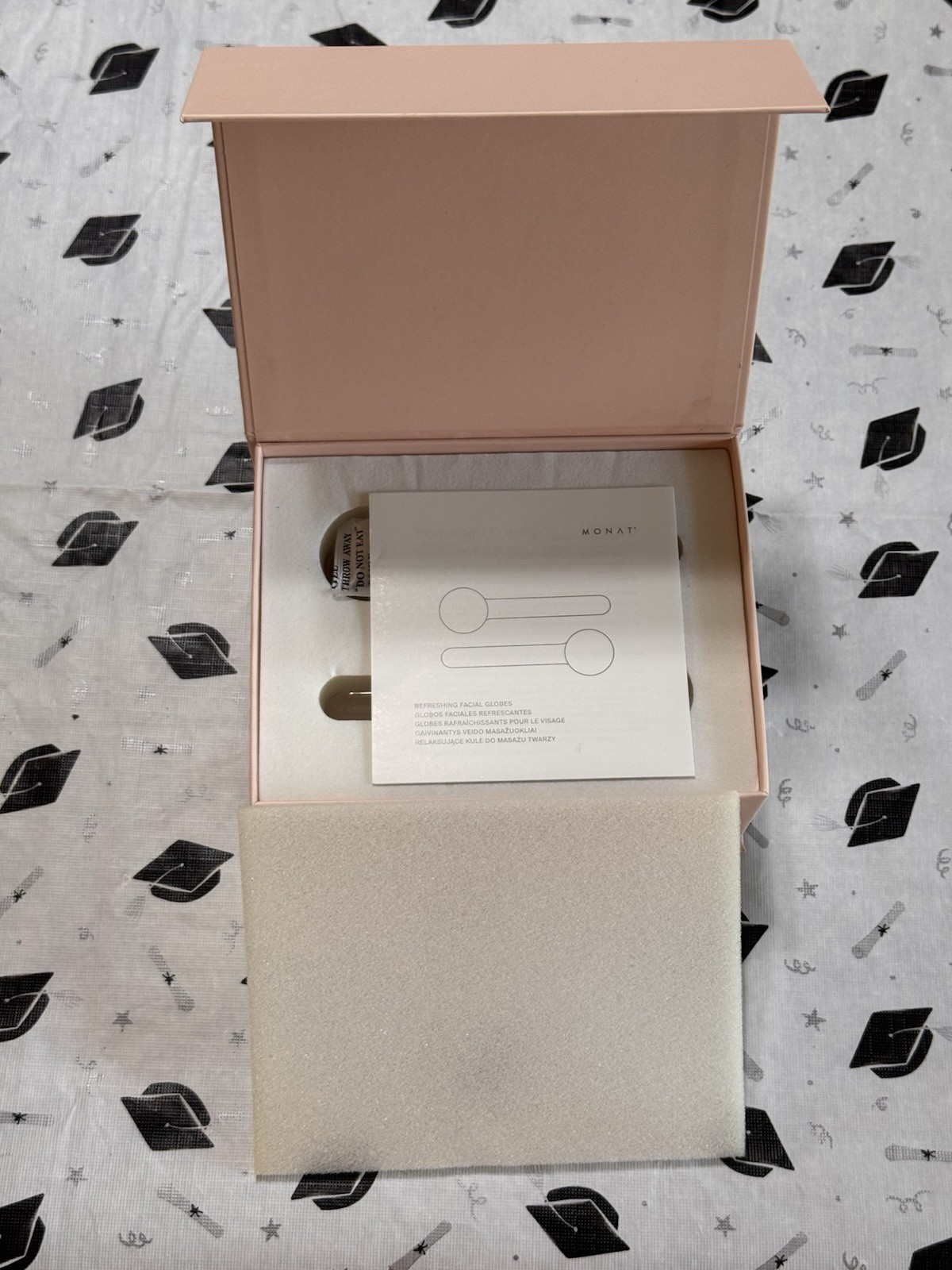 Monat Refreshing Facial Globes Two Piece Accessory New In box