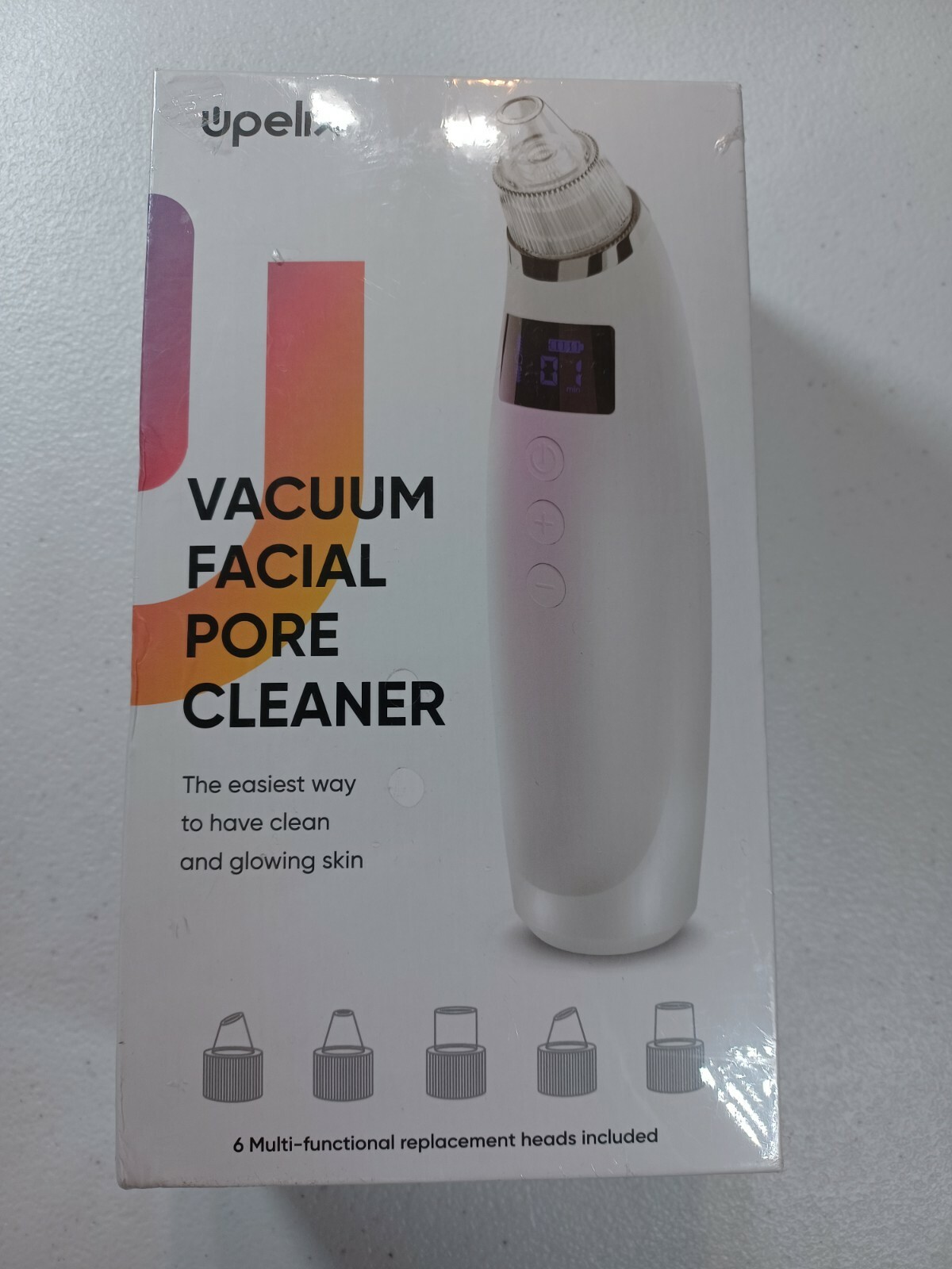 Upelix vacuum pore cleaner blackhead remover Electric comedone suction tool