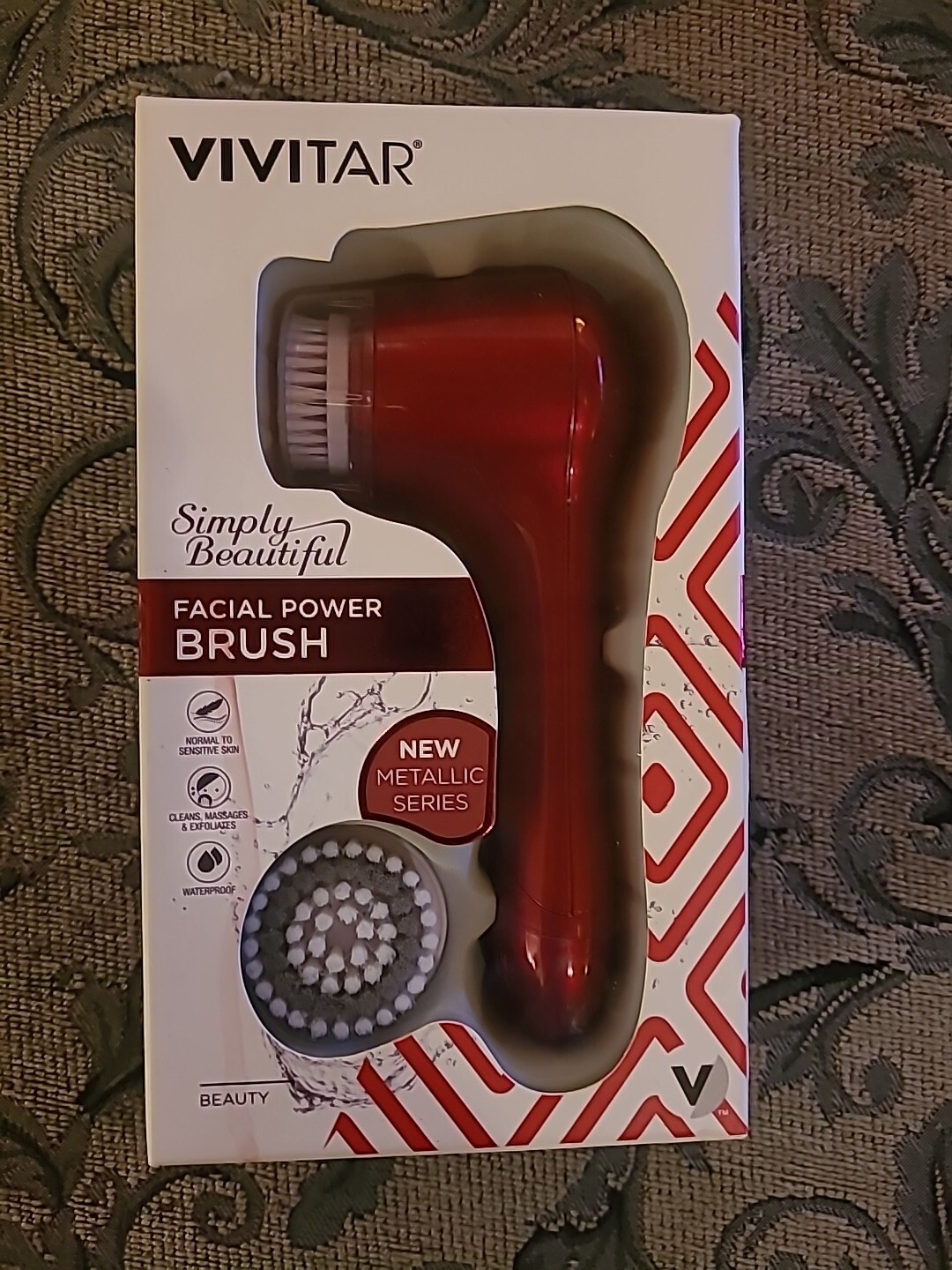 Vivitar Simply Beautiful Facial Power Brush Soft Touch Series