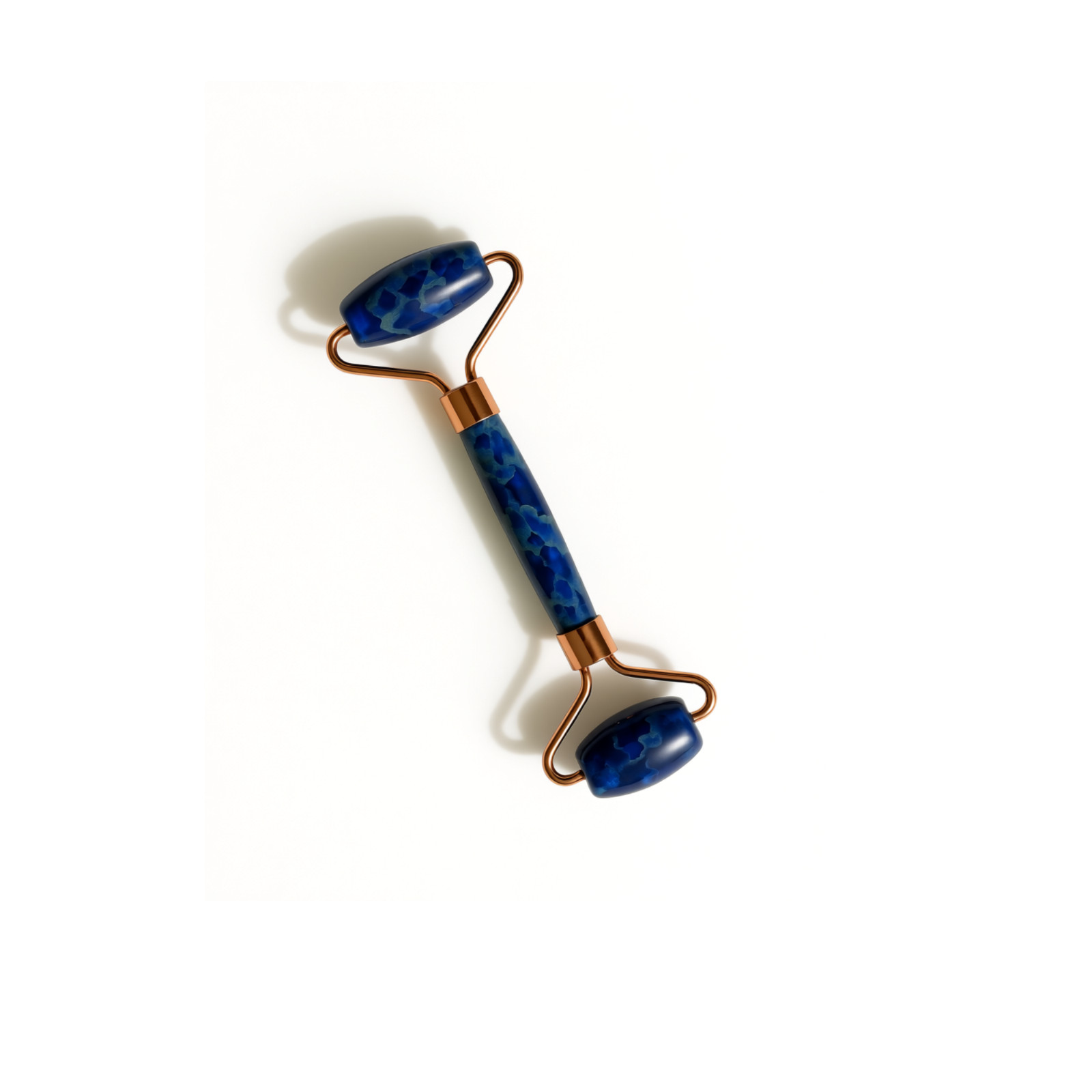 Lapis Lazuli Facial Roller, Natural Stone Skincare, Afghanistan