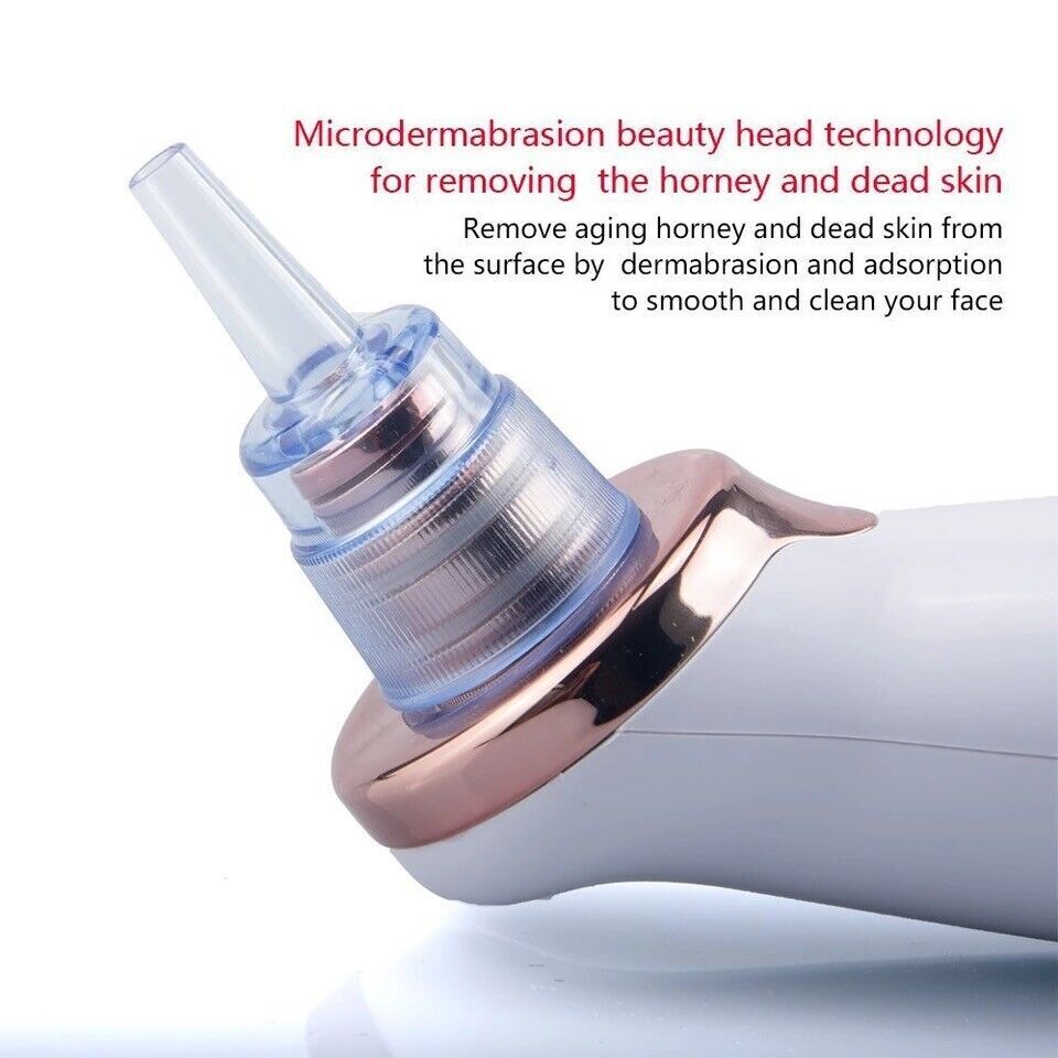 Electric Blackhead Remover Pore Vacuum Suction Diamond Dermabrasion Face Cleaner