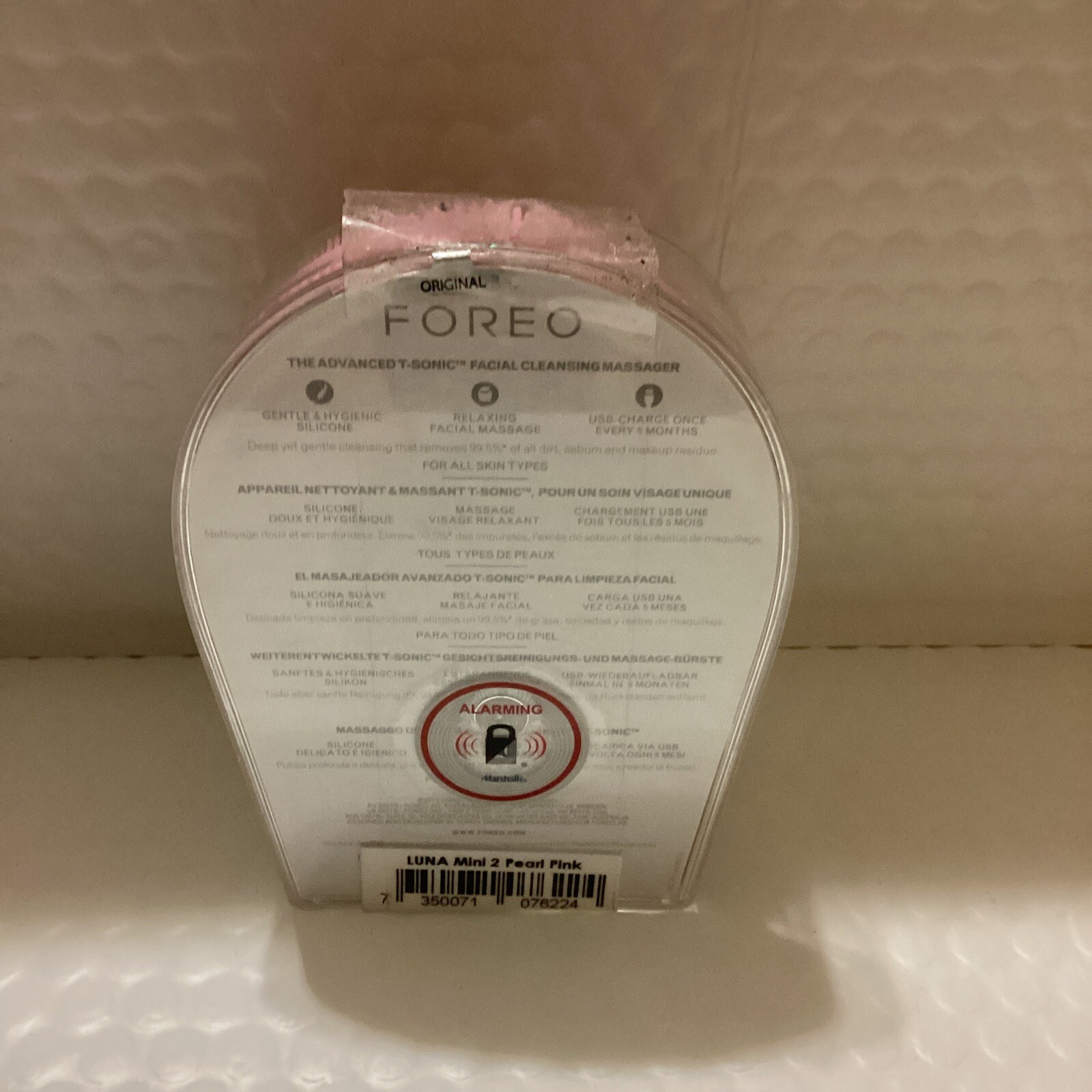 Foreo Luna Mini 2 Facial Cleansing Brush – Pearl Pink