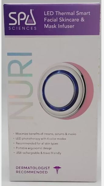 Spa Sciences NURI LED Thermal Facial Skincare & Mask Infuser System