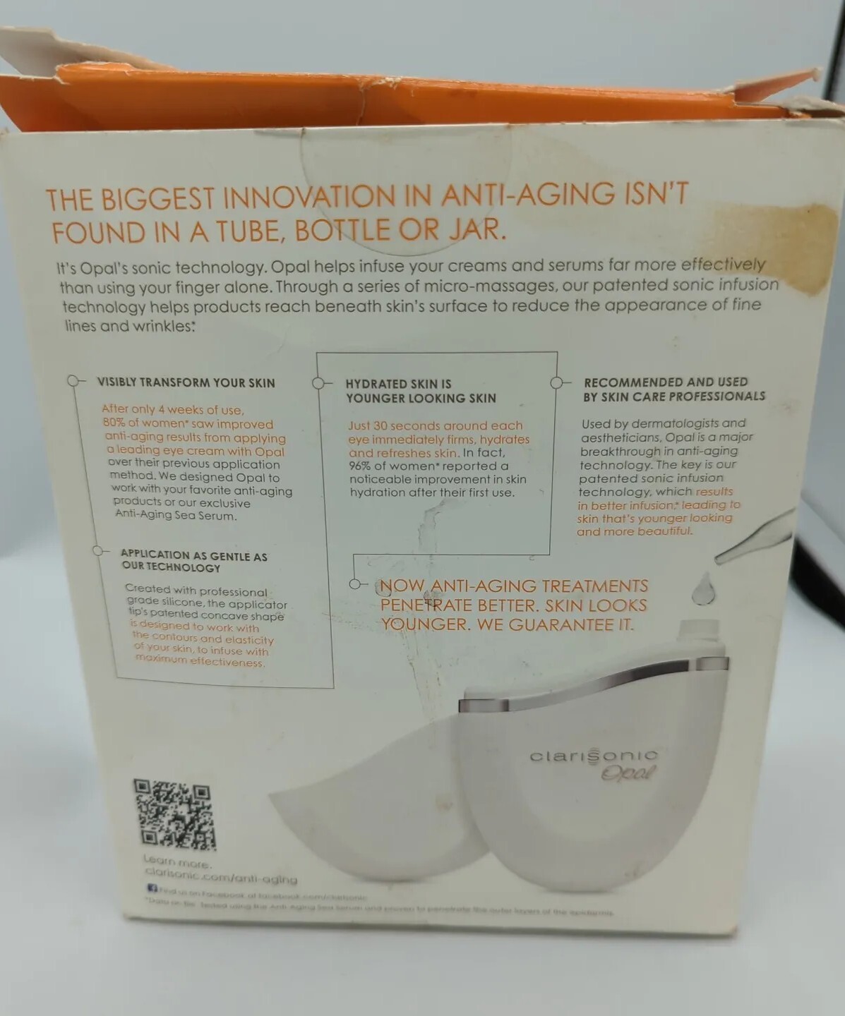 Clarisonic Opal Sonic Skin Infusion System – White