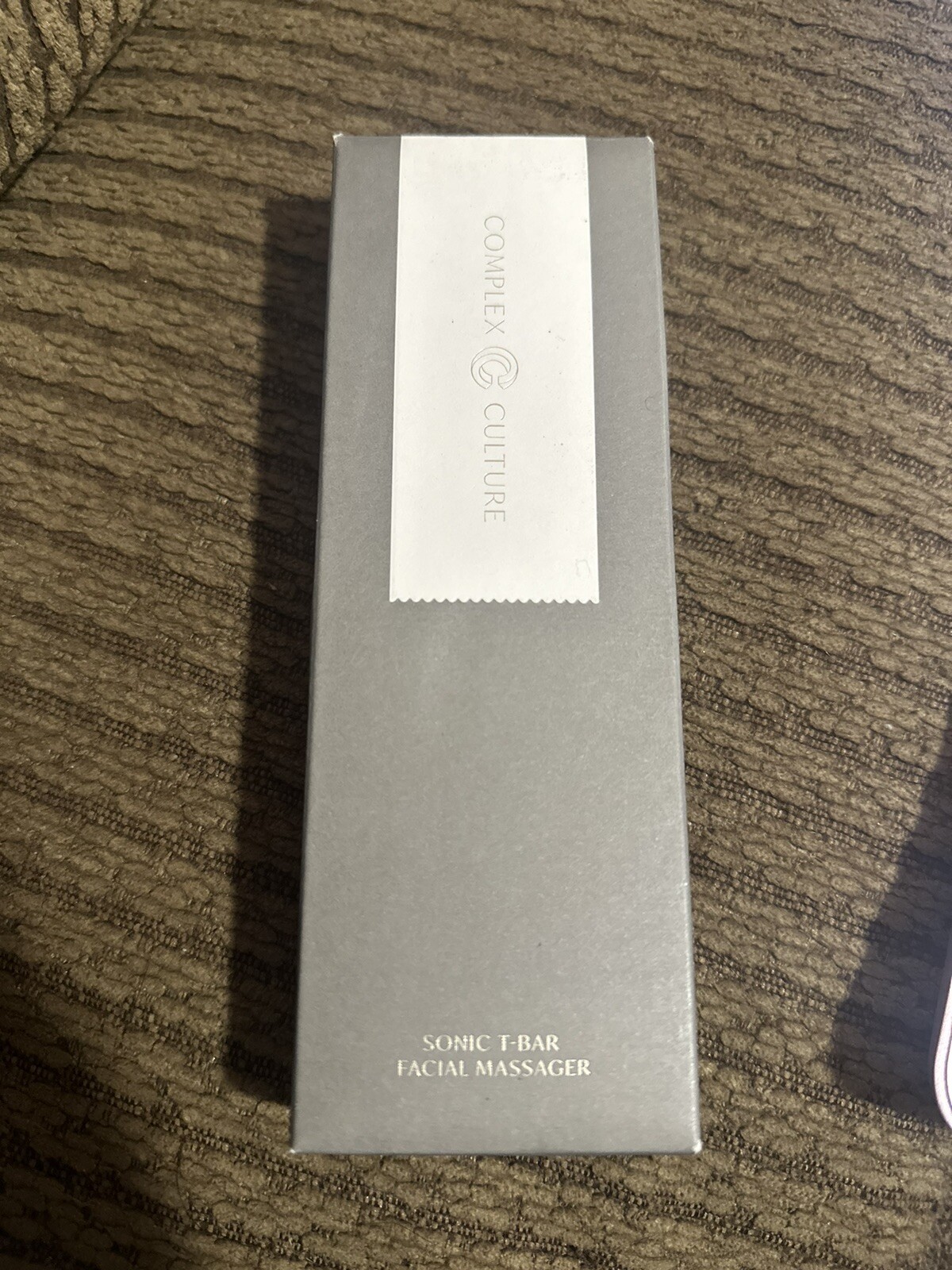 Complex Culture Sonic T-Bar Facial Massager NEW NIB