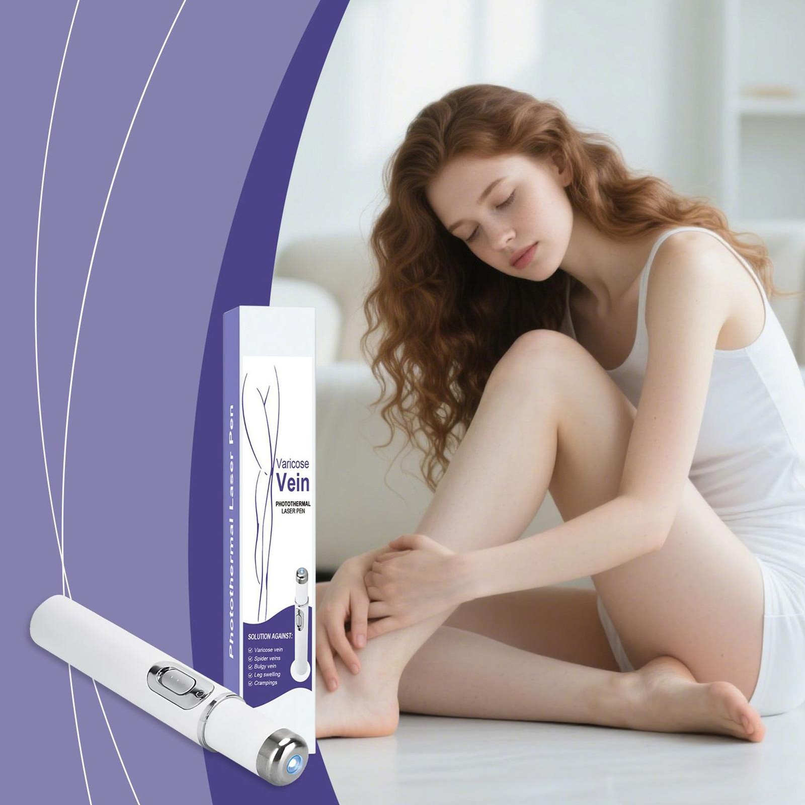 Spider Vein Eraser Skin Tag Remover Pen Wireless Vein Care Pen For Daily Relief