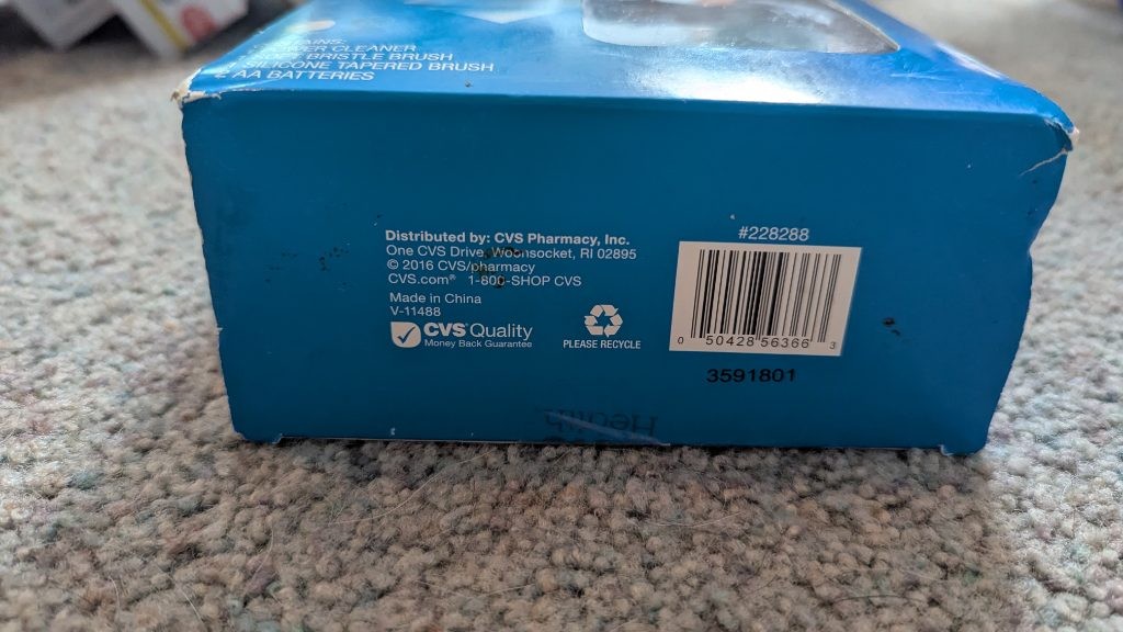 CVS Health Advanced Acne Cleansing Brush Dual Speed Facial Cleaner 2 Heads NEW