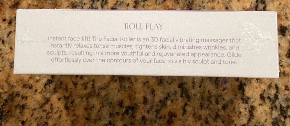 Beauty NEW “Beambo” Roll Play Electric Facial Roller. New in Box