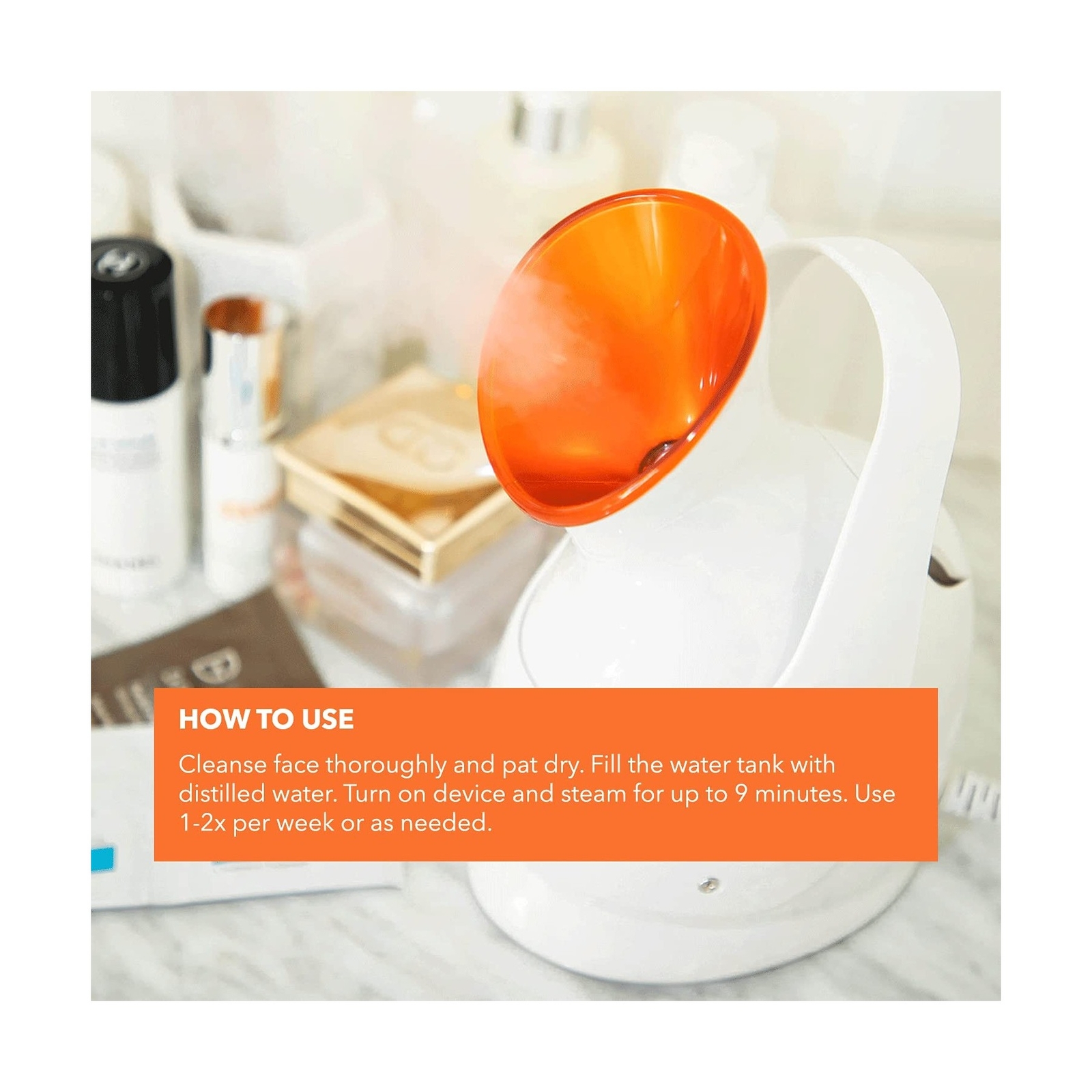 Dr. Dennis Gross Pro Facial Steamer for Facial Deep Cleaning: Infuse Skin wit…