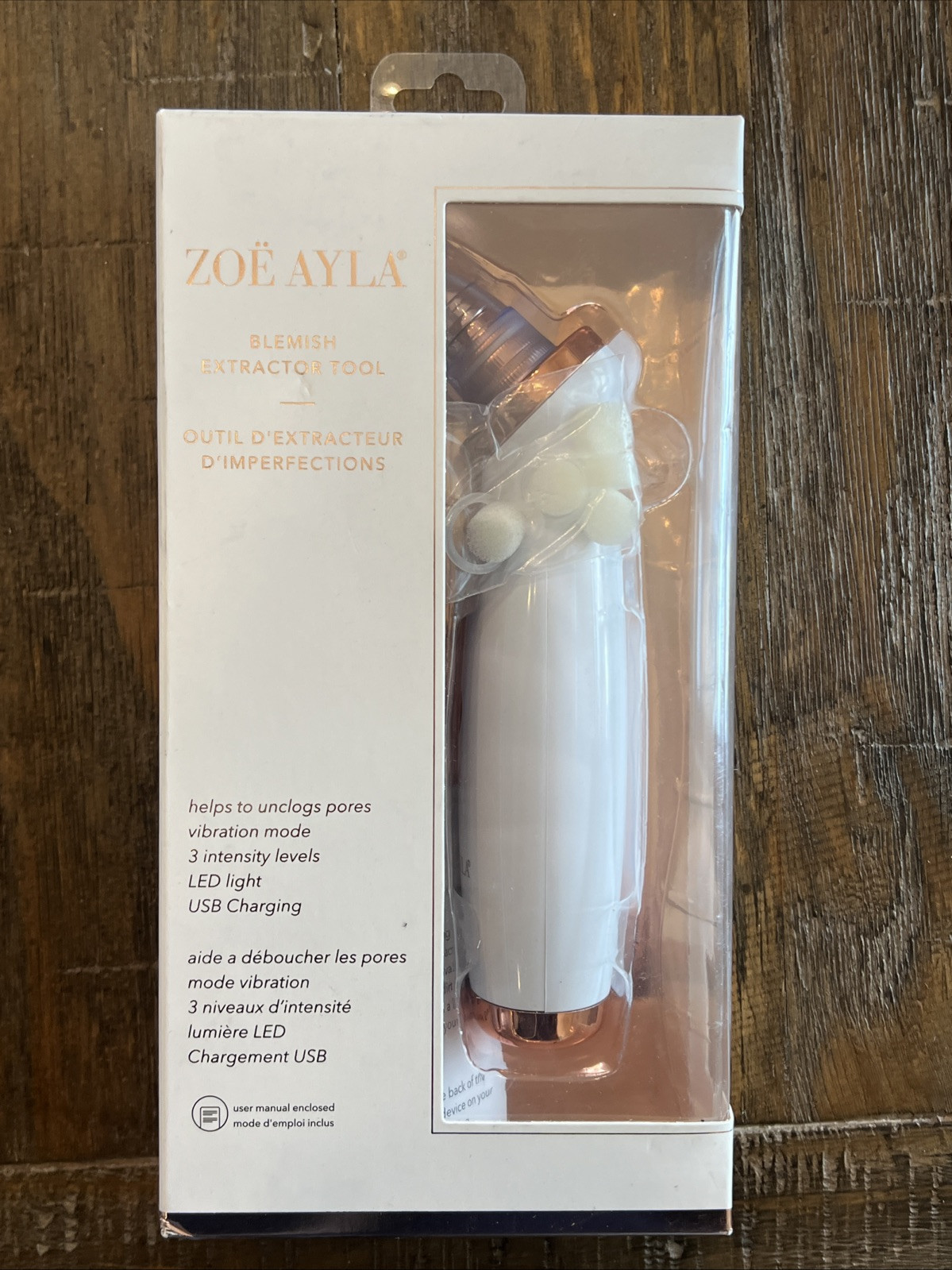 Blackhead Extractor Tool Electric Pore Vacuum 5 Heads 3 Settings Zoë Ayla