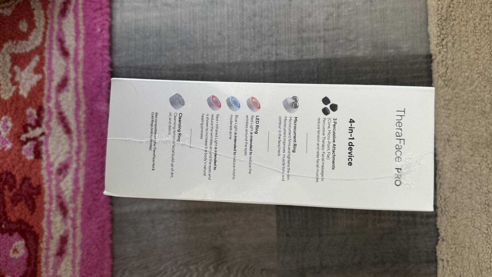Therabody TheraFace PRO 6-in-1 Facial Health Device, White