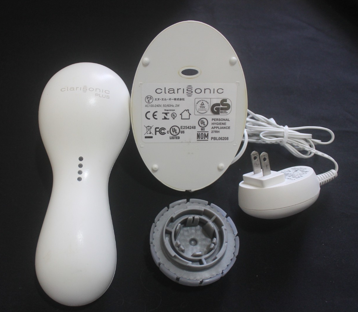 Clarisonic Plus Skin Face Body Cleansing System with 2 Brush Heads PBL06208