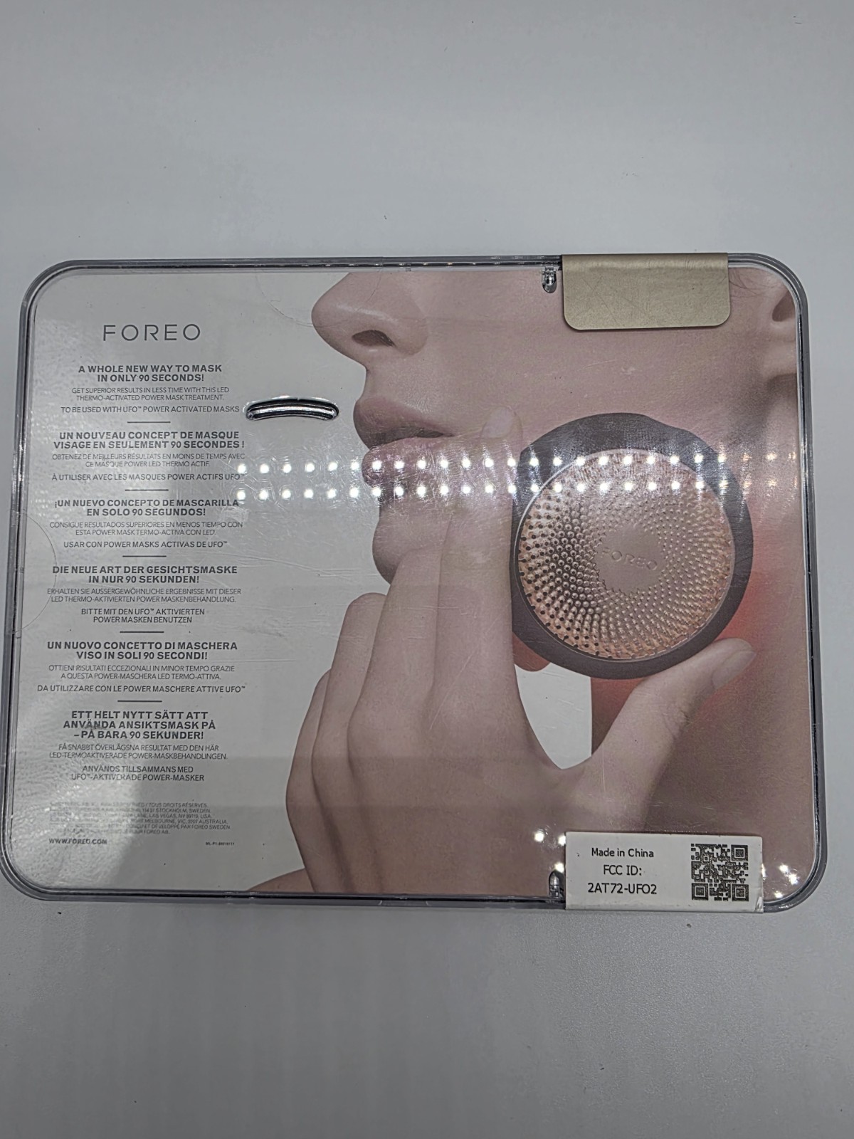 Foreo UFO 2 Swedish Headed Led Power Mask NEW IN SEALED BOX