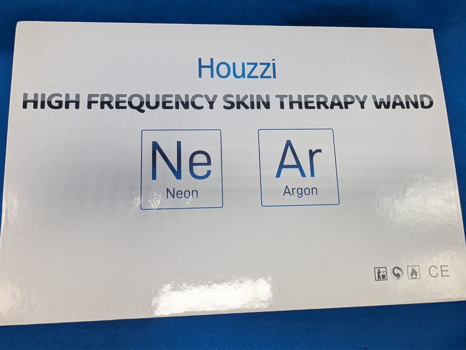 Houzzi High Frequency Skin Therapy Wand Neon and Argon Working Condition (video)