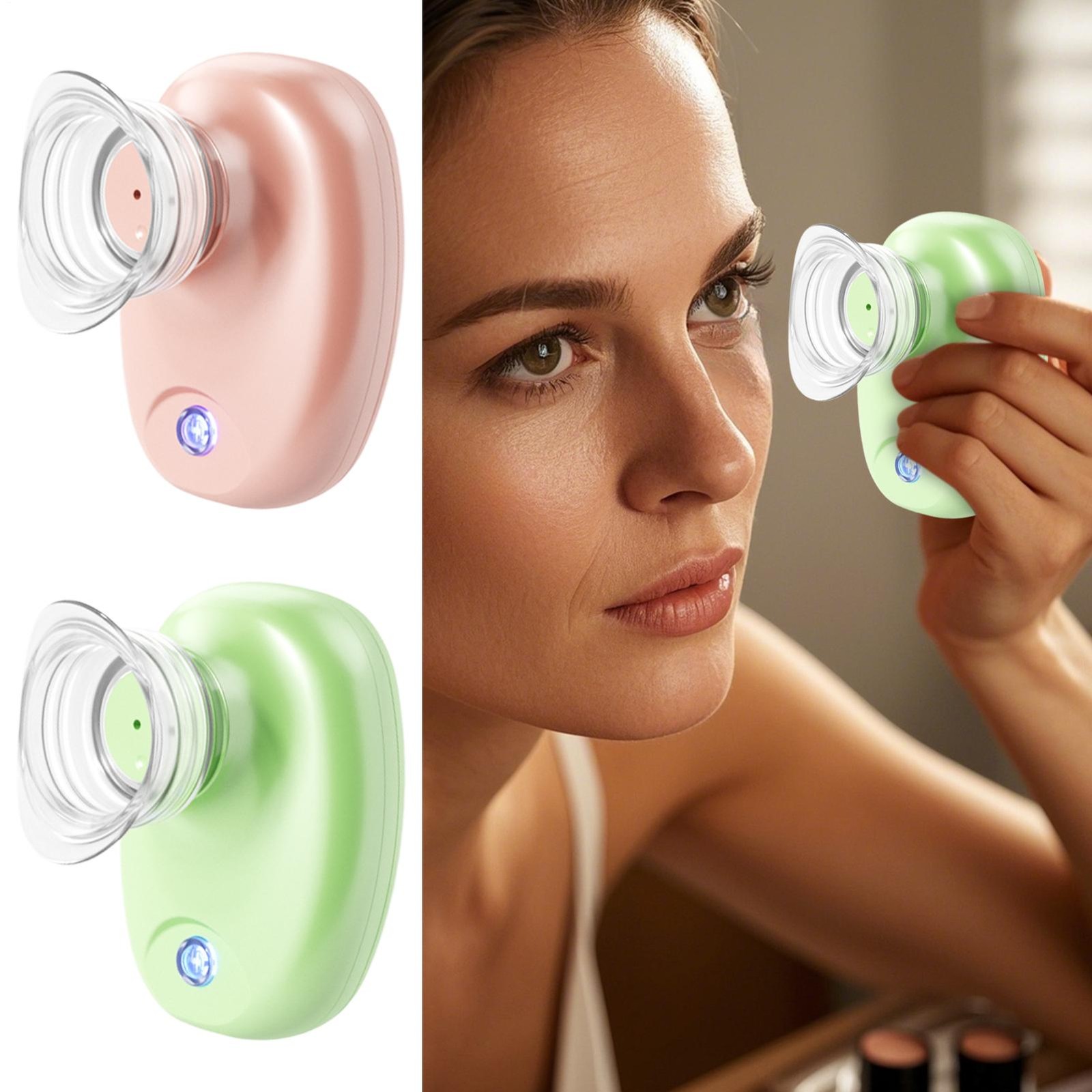 Electric Eye Moistening Device Rechargeable Face Steam Moisturizer For Skin Care
