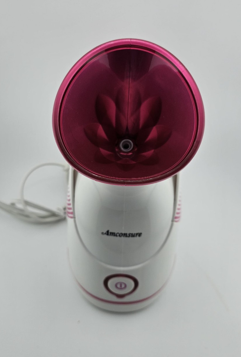 Amconsure Facial Steamer – Nano Ionic Face Steamer Warm Mist Steamer OPEN BOX