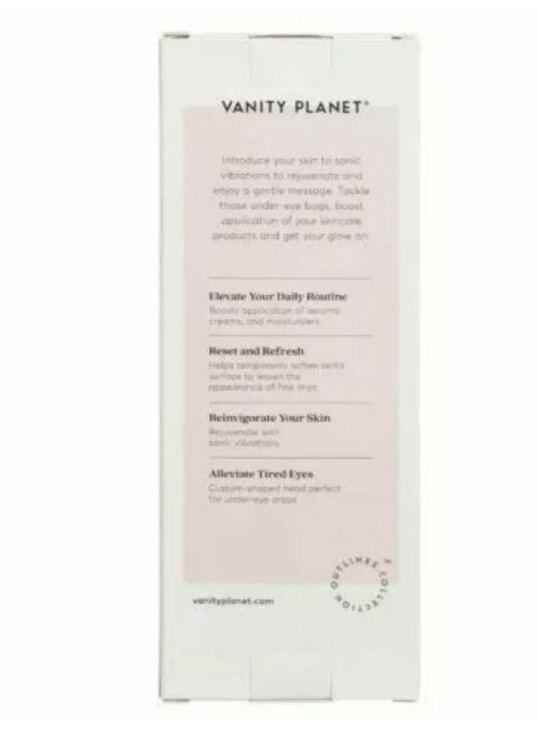 Serum Booster by Vanity Planet Rejuvenates & Refreshes w/ Sonic Vibrations NIB