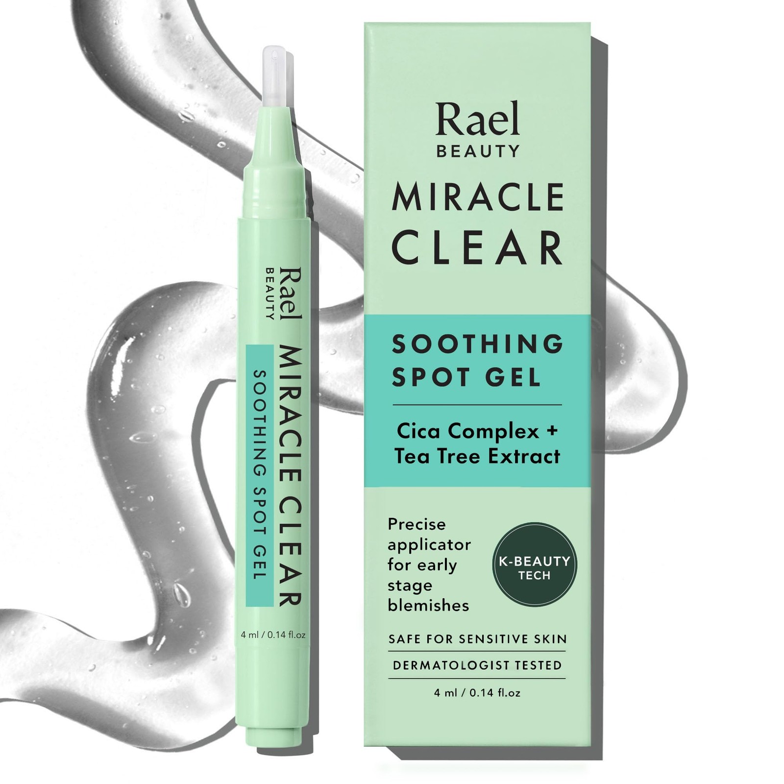 Rael Miracle Clear Spot Gel – Soothing Cream with 0.14 Fl Oz (Pack of 1)