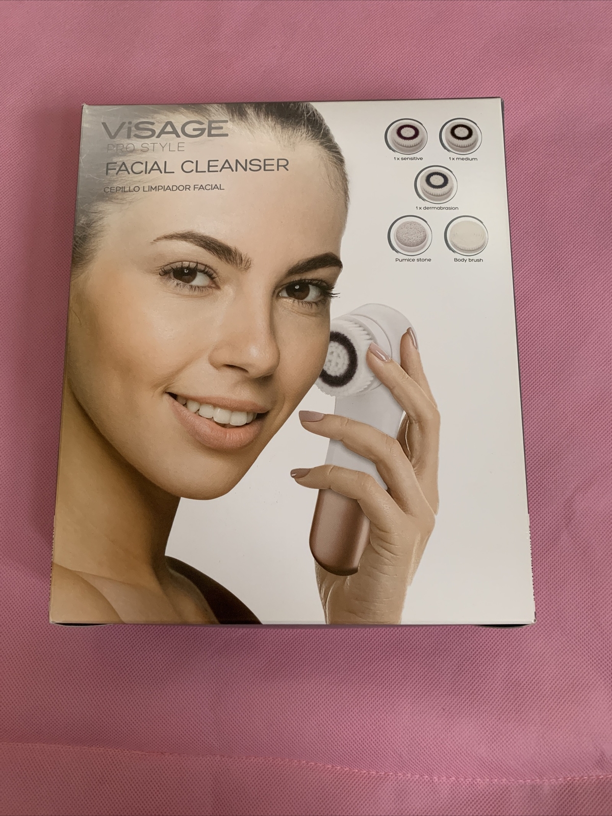 Visage Pro Style Facial Cleanser – Cepillo Limpiador Facial  Rose Gold