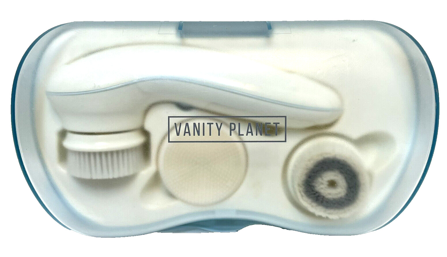 Vanity Planet Facial Cleansing Brush Ultimate Skin Spa Exfoliating Cordless Blue