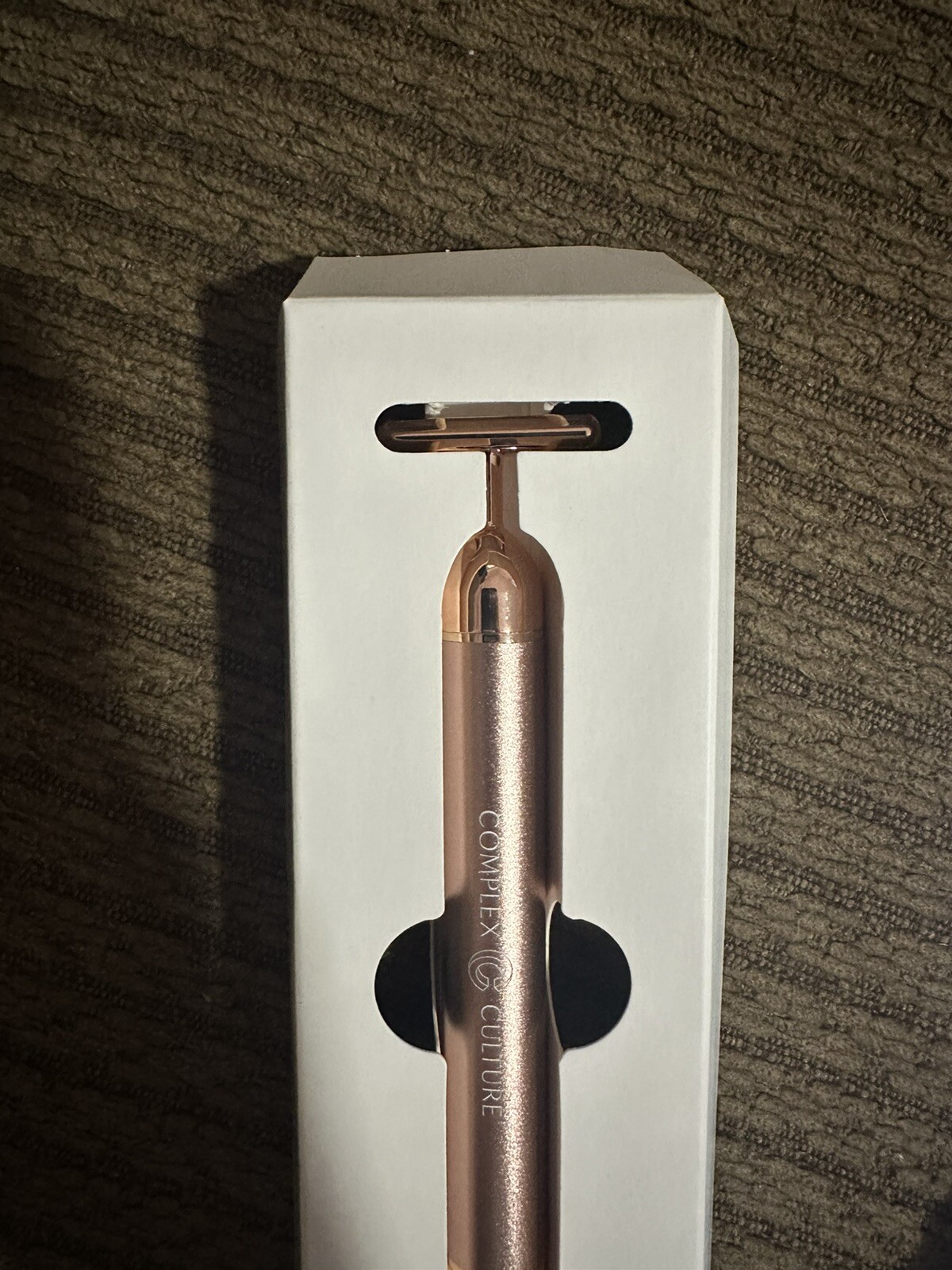 Complex Culture Sonic T-Bar Facial Massager NEW NIB