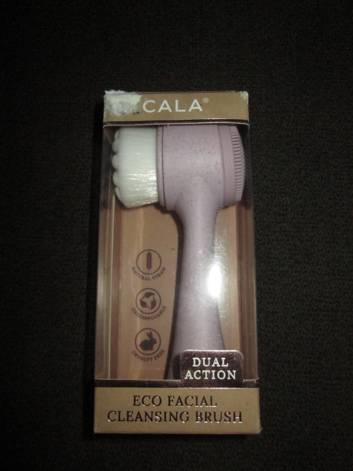 CALA Eco Facial DUAL-ACTION FACIAL CLEANSING BRUSH NEW IN BOX