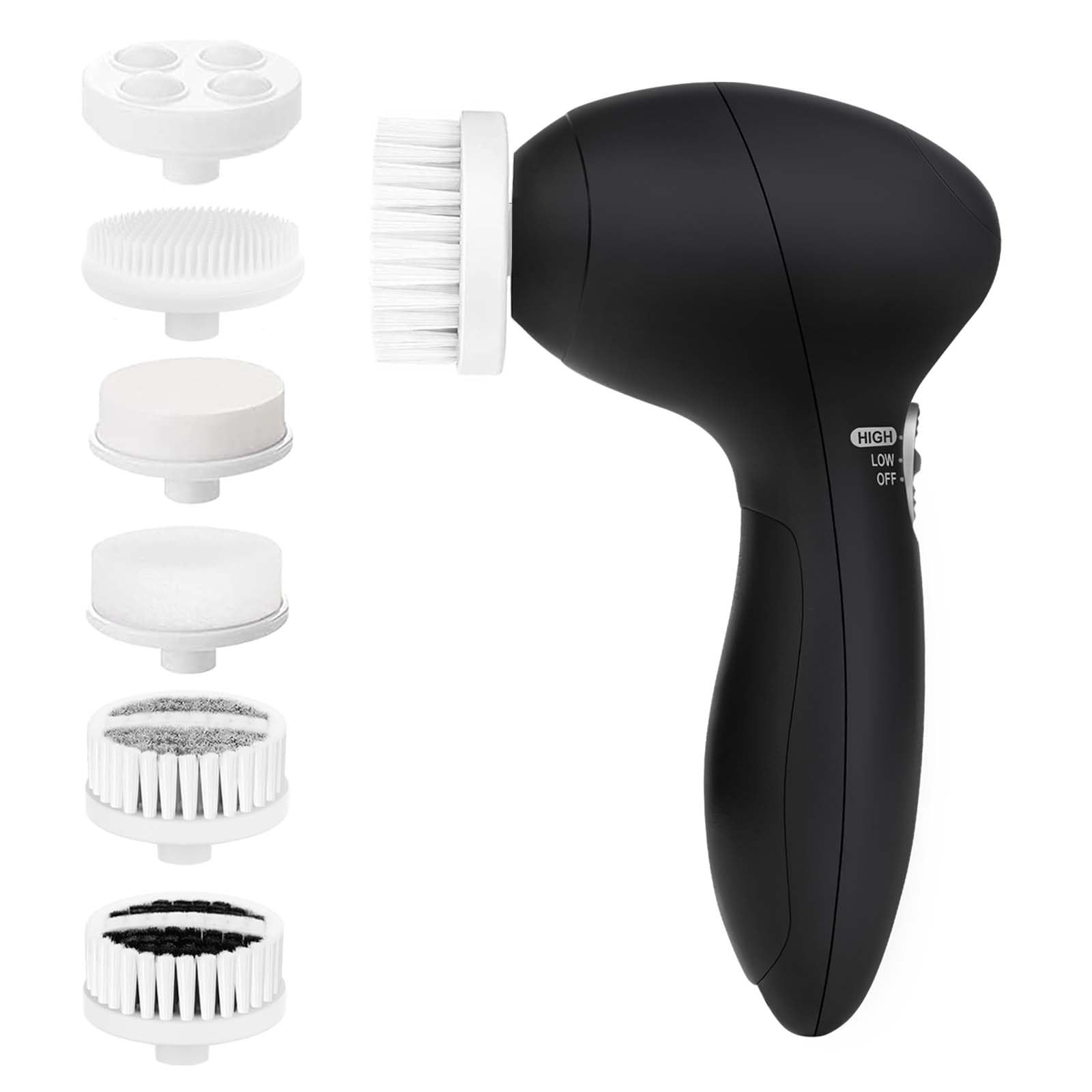 Facial Cleansing Brush Face Scrubber Electric Face Spin Cleanser Brushes with…