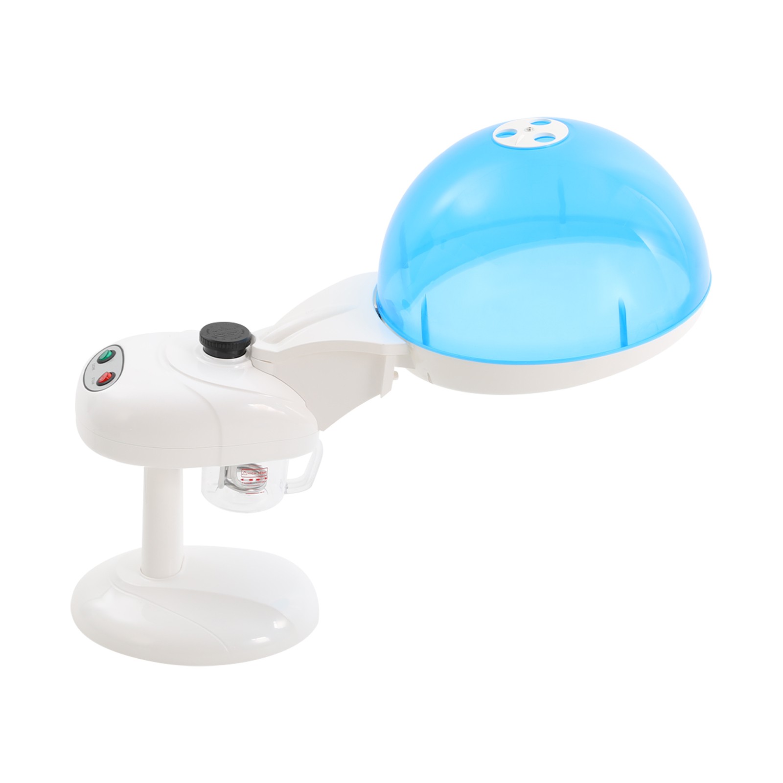 2 in 1 Facial Hair Steamer Nano Ion Steam Beauty Machine Home Salon Spa Steamer