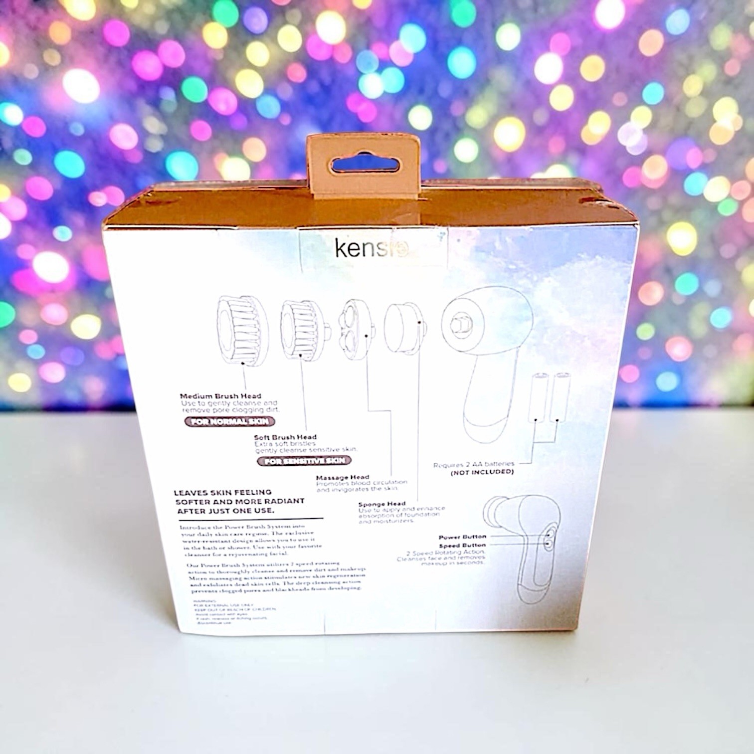Kensie Beauty – Power Brush Set in CORAL RV $49.99 Brand New in Box