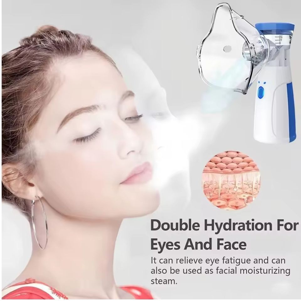 Nano Facial Steamer Portable Cool Mist Sprayer USB Skin Hydration Tool